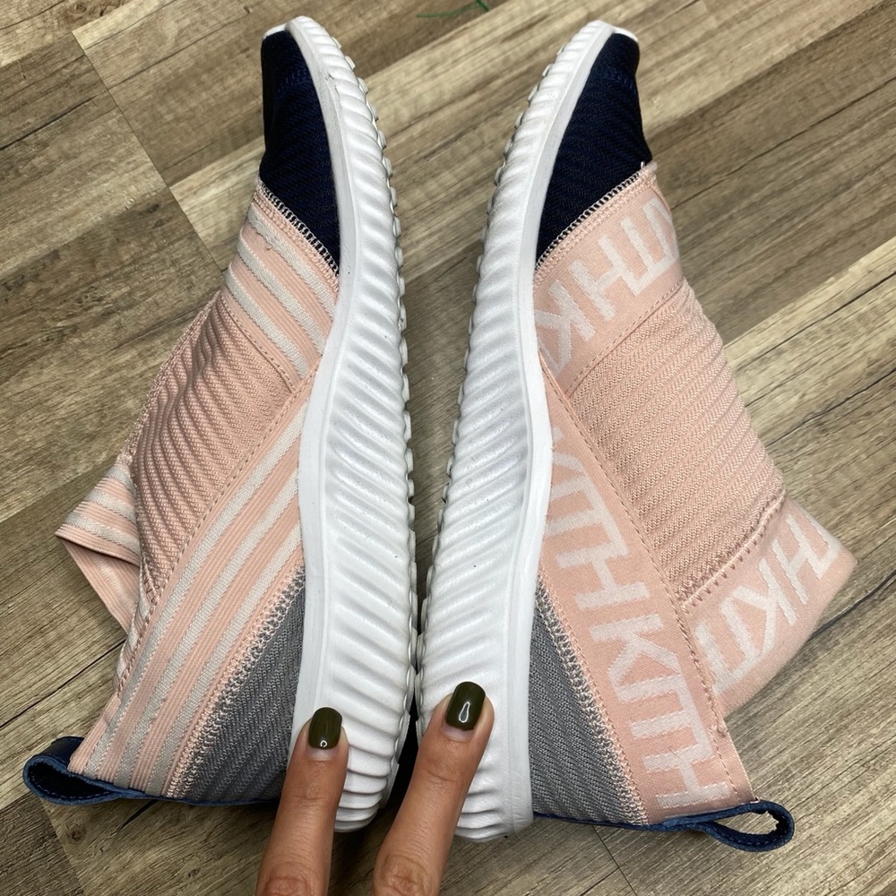 KITH X ADIDAS SOCCER MIAMI FLAMINGOS SNEAKERS 7.5
